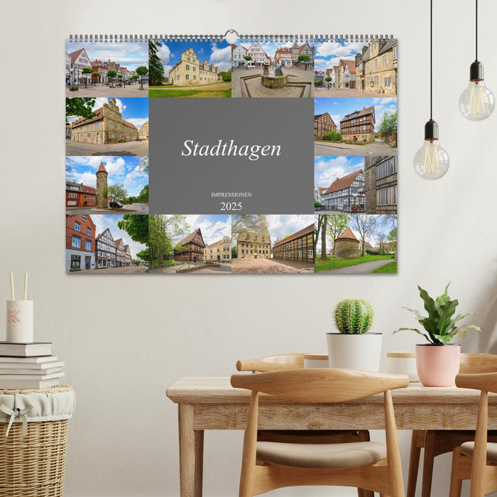 Stadthagen Impressionen (CALVENDO Wandkalender 2025)