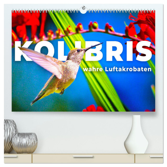 Kolibris - wahre Luftakrobaten (CALVENDO Premium Wandkalender 2025)