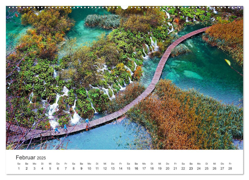 Malerisches Kroatien (CALVENDO Premium Wandkalender 2025)