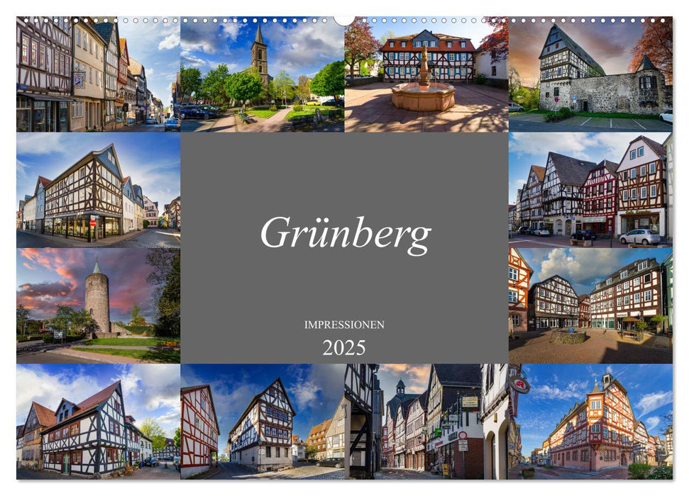 Grünberg Impressionen (CALVENDO Wandkalender 2025)