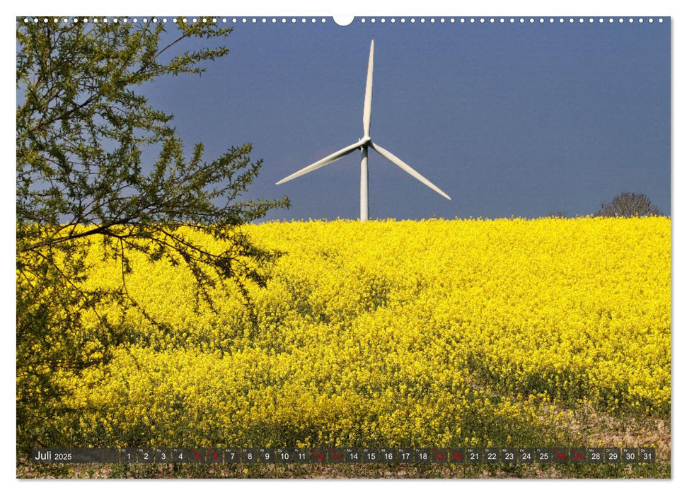 Windräder an der Ostsee! (CALVENDO Premium Wandkalender 2025)