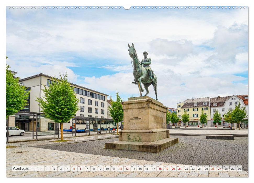 Sigmaringen Impressionen (CALVENDO Premium Wandkalender 2025)