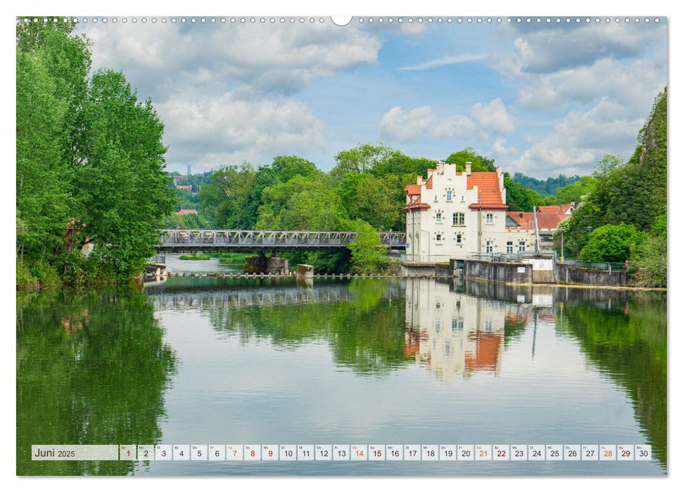 Sigmaringen Impressionen (CALVENDO Premium Wandkalender 2025)