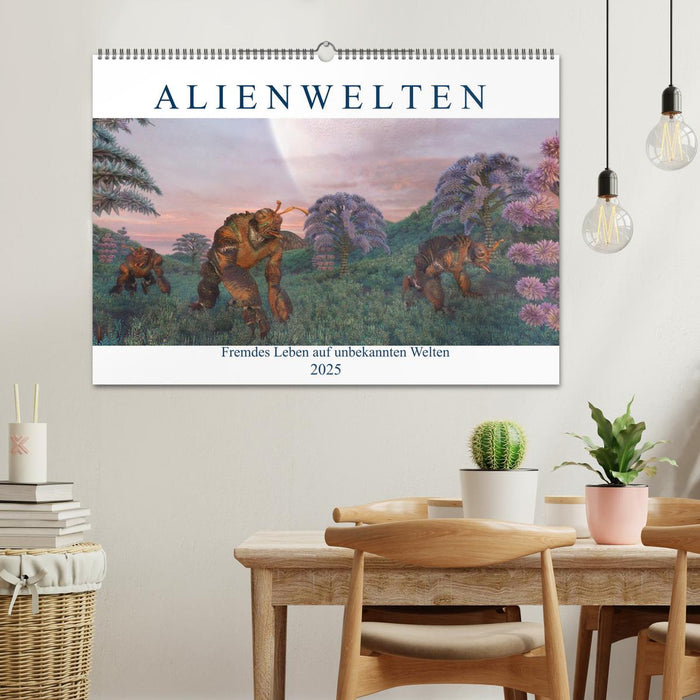 Alienwelten (CALVENDO Wandkalender 2025)