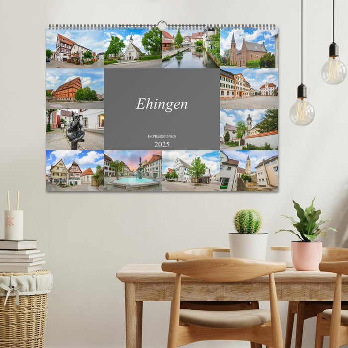 Ehingen Impressionen (CALVENDO Wandkalender 2025)