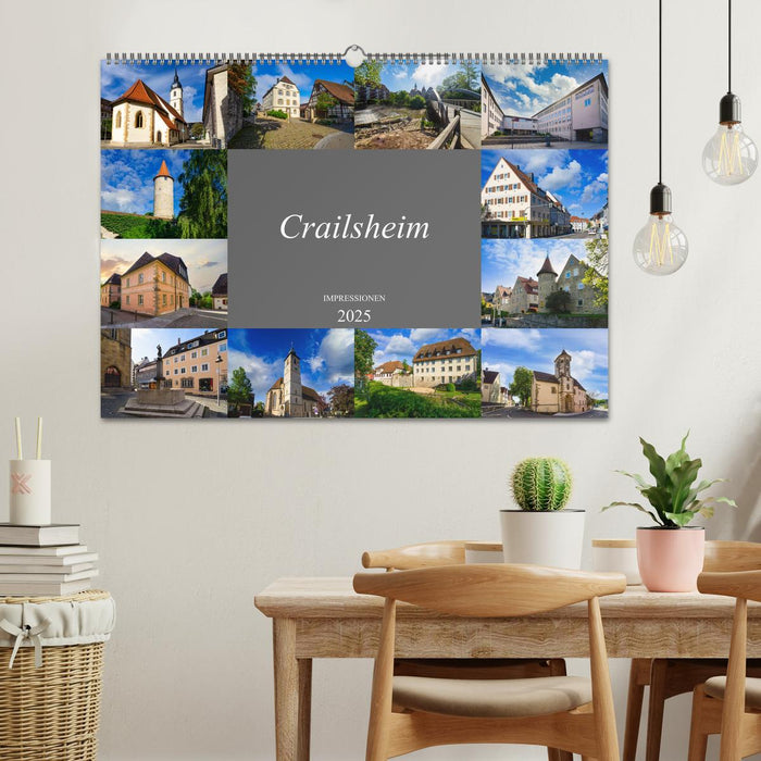 Crailsheim Impressionen (CALVENDO Wandkalender 2025)