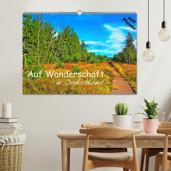 Auf Wanderschaft in Deutschland (CALVENDO Wandkalender 2025)