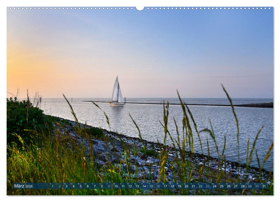 Erlebe mit mir Ostfriesland (CALVENDO Wandkalender 2025)