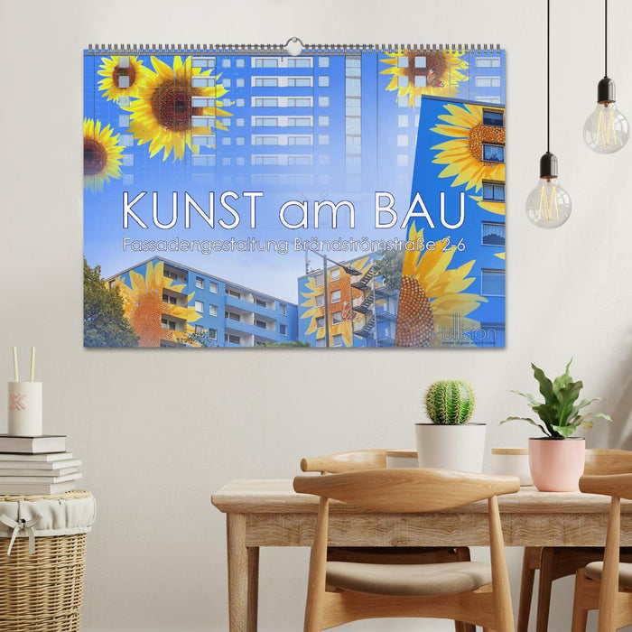 Kunst am Bau – Fassadengestaltung Brändströmstraße 2-6 (CALVENDO Wandkalender 2025)