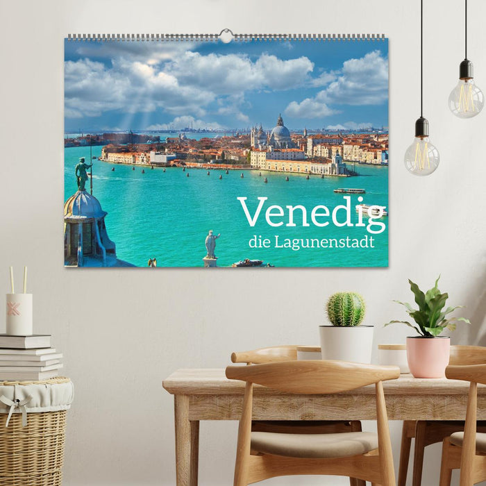 Venedig - Die Lagunenstadt (CALVENDO Wandkalender 2025)