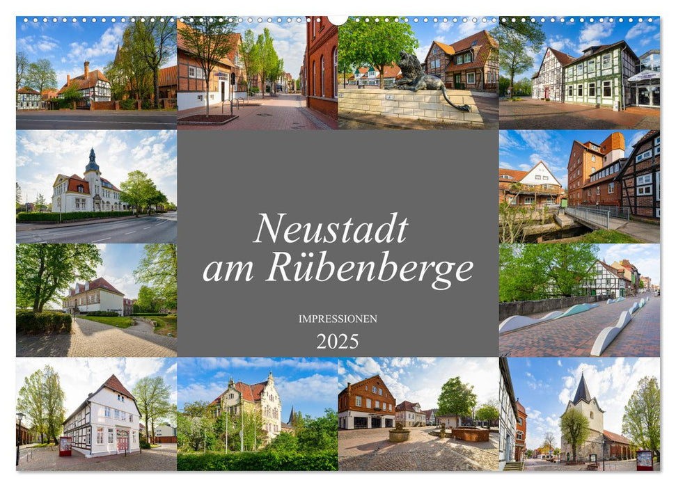 Neustadt am Rübenberge Impressionen (CALVENDO Wandkalender 2025)