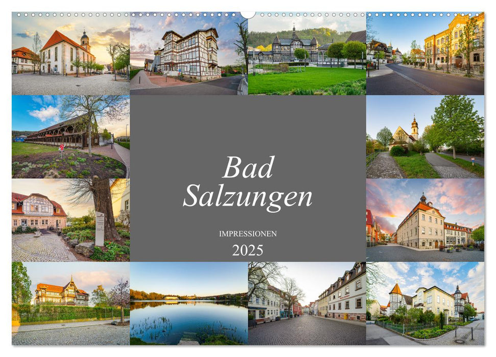 Bad Salzungen Impressionen (CALVENDO Wandkalender 2025)