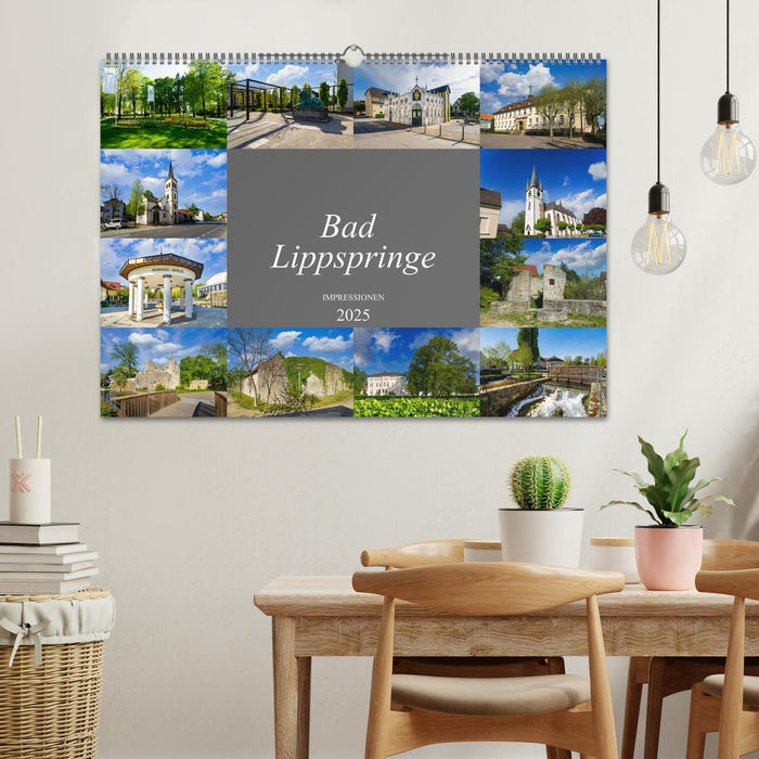 Bad Lippspringe Impressionen (CALVENDO Wandkalender 2025)