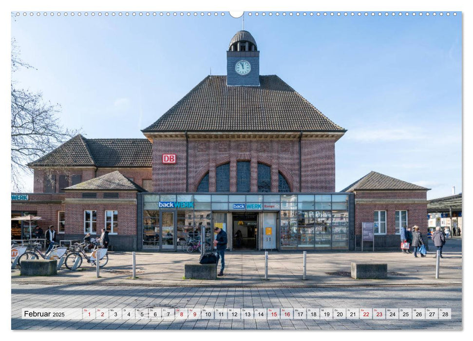 Bahnhöfe im Ruhr-Revier (CALVENDO Wandkalender 2025)