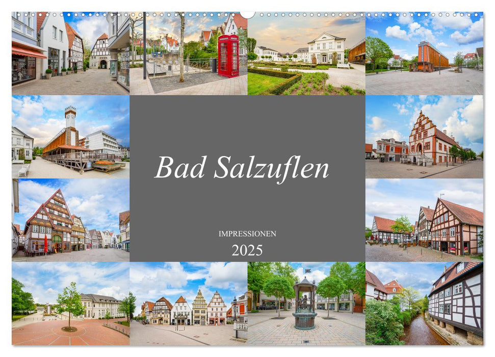 Bad Salzuflen Impressionen (CALVENDO Wandkalender 2025)