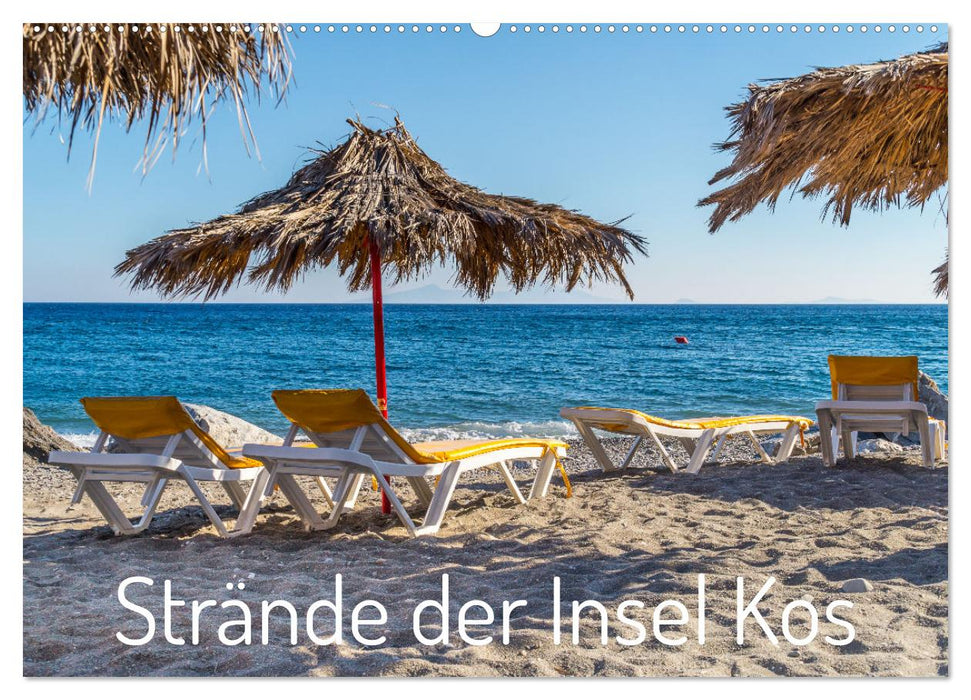 Strände der Insel Kos (CALVENDO Wandkalender 2025)