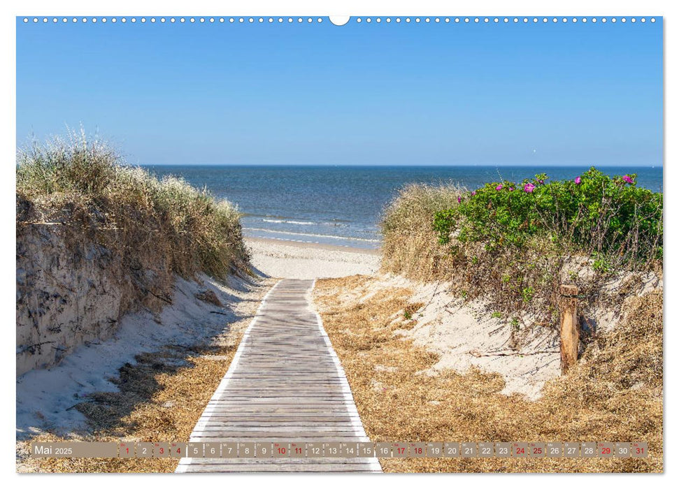 Inselliebe Langeoog (CALVENDO Wandkalender 2025)