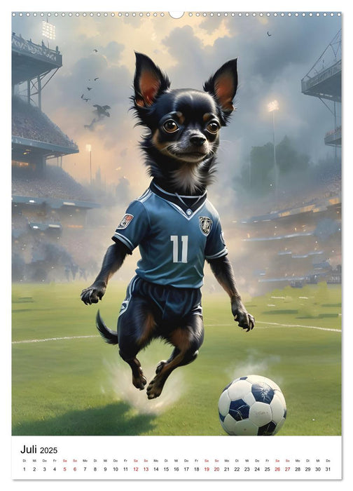 Chihuahua Karrieren (CALVENDO Premium Wandkalender 2025)