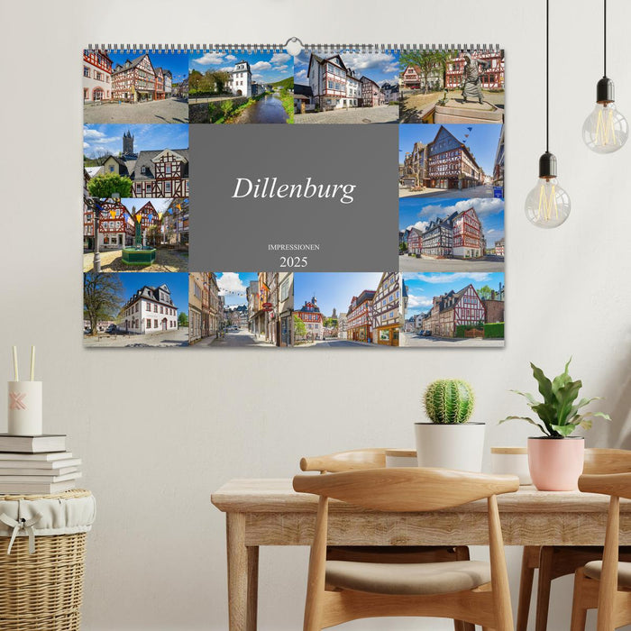 Dillenburg Impressionen (CALVENDO Wandkalender 2025)