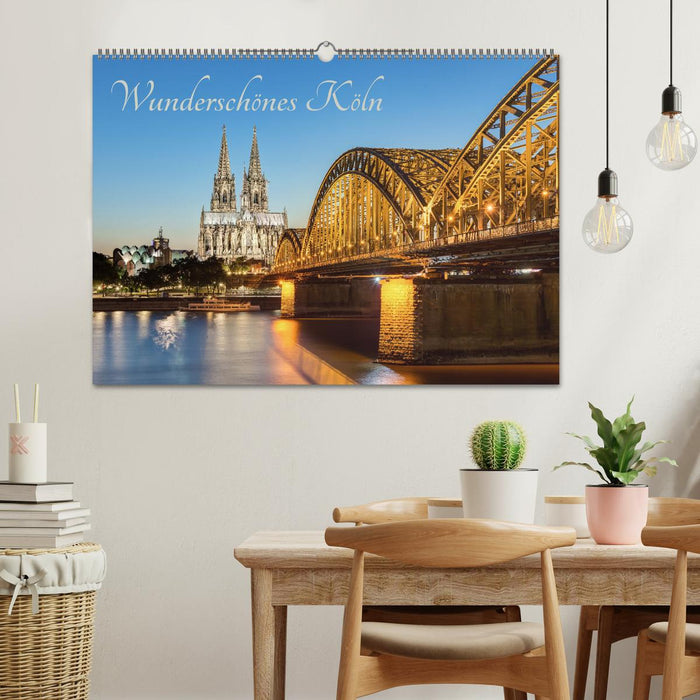 Wunderschönes Köln (CALVENDO Wandkalender 2025)