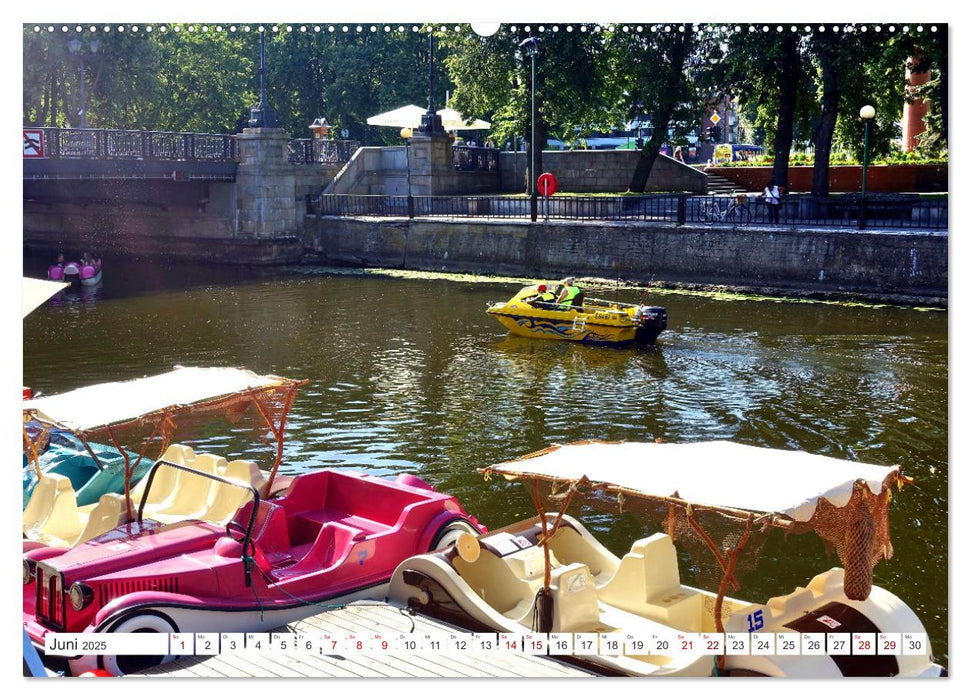 Wasser-Freuden in Memel (CALVENDO Wandkalender 2025)