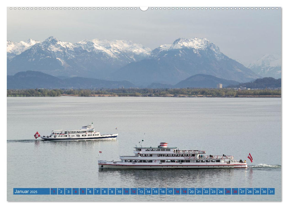 Altstadtinsel Lindau - Traumziel am Bodensee (CALVENDO Wandkalender 2025)