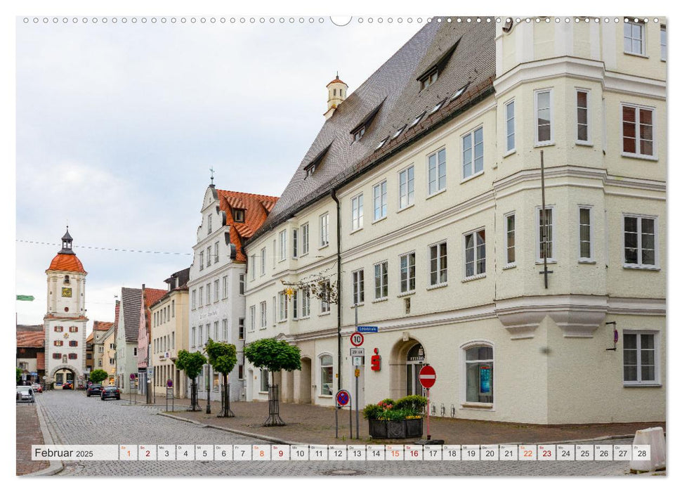 Dillingen an der Donau Impressionen (CALVENDO Wandkalender 2025)