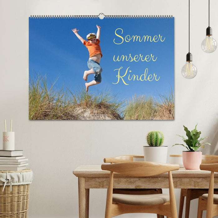 Sommer unserer Kinder (CALVENDO Wandkalender 2025)