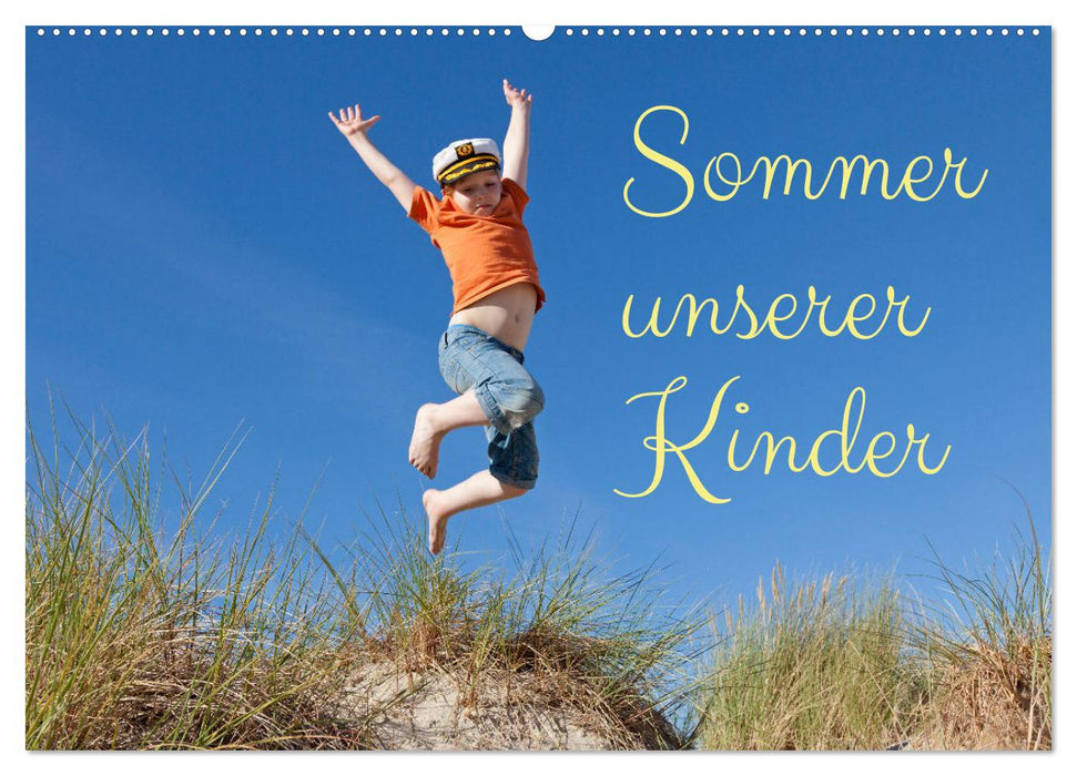 Sommer unserer Kinder (CALVENDO Wandkalender 2025)