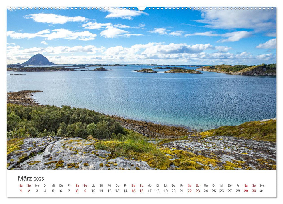 Faszinierendes Nordnorwegen (CALVENDO Wandkalender 2025)