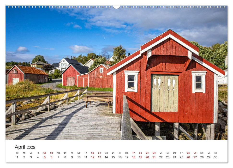 Faszinierendes Nordnorwegen (CALVENDO Wandkalender 2025)