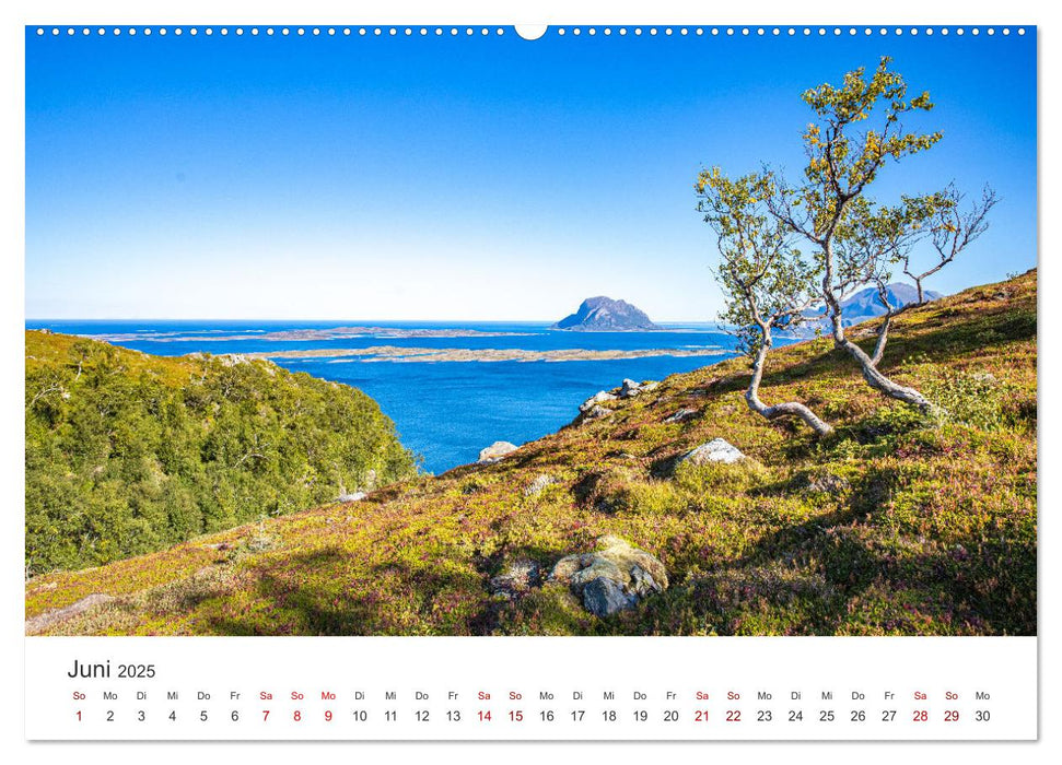 Faszinierendes Nordnorwegen (CALVENDO Wandkalender 2025)