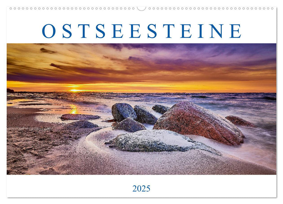 Ostseesteine (CALVENDO Wandkalender 2025)