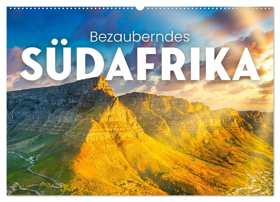 Bezauberndes Südafrika (CALVENDO Wandkalender 2025)