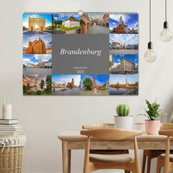 Brandenburg Impressionen (CALVENDO Wandkalender 2025)