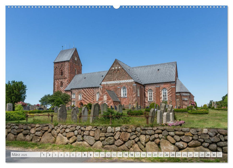 Föhr - Nordfriesische Insel Impressionen (CALVENDO Wandkalender 2025)