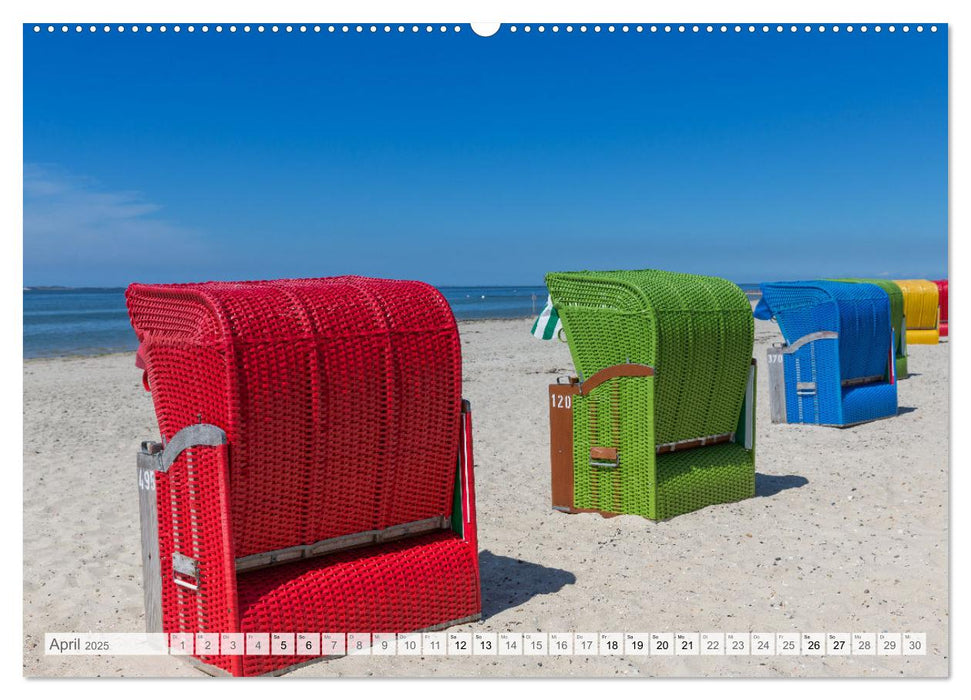 Föhr - Nordfriesische Insel Impressionen (CALVENDO Wandkalender 2025)