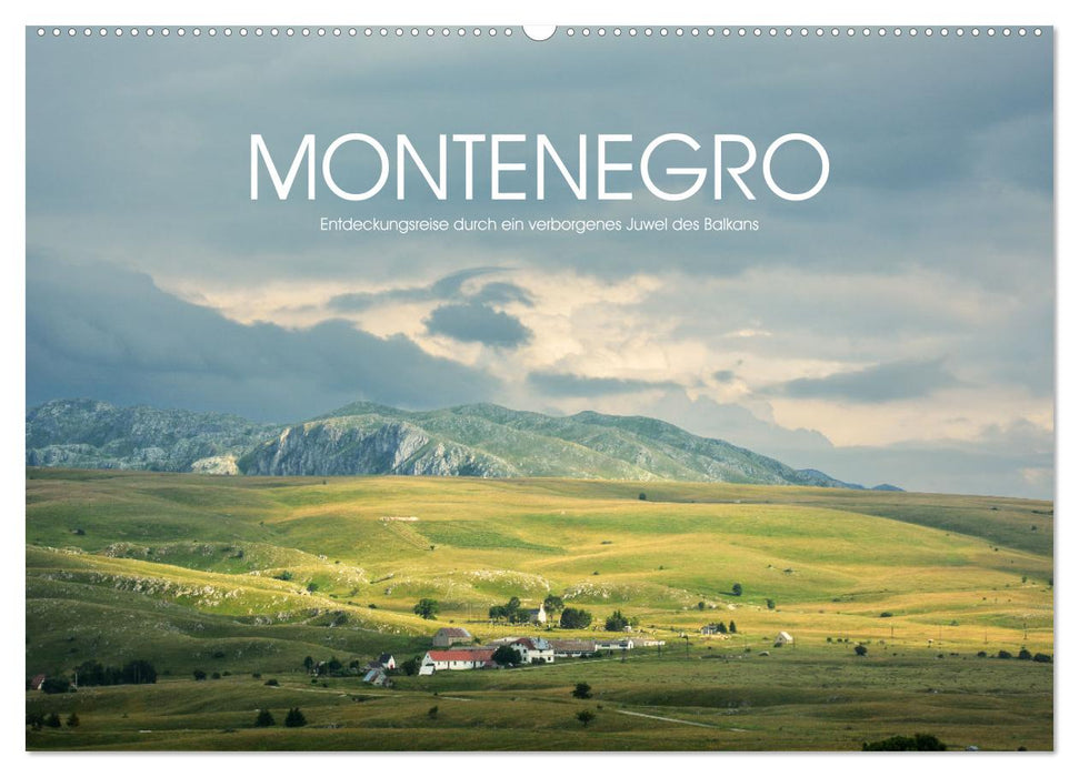 Montenegro – Entdeckungsreise durch ein verborgenes Juwel des Balkans (CALVENDO Wandkalender 2025)