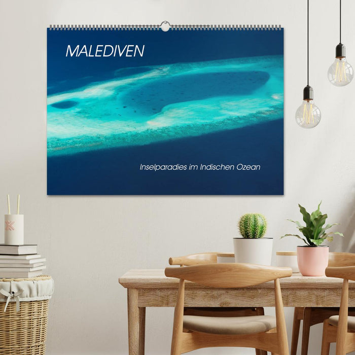 Malediven - Inselparadies im Indischen Ozean (CALVENDO Wandkalender 2025)