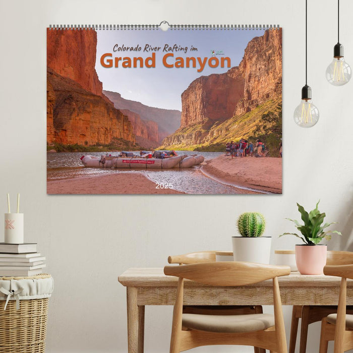 Colorado River Rafting im Grand Canyon (CALVENDO Wandkalender 2025)