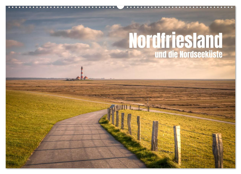 Nordfriesland und die Nordseeküste (CALVENDO Wandkalender 2025)