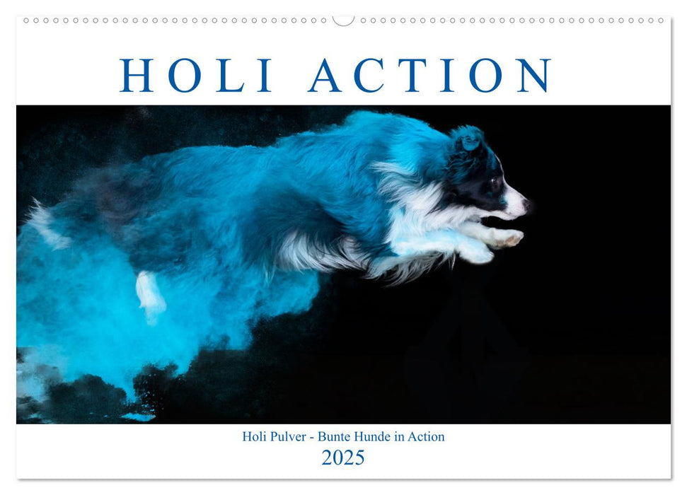 Holi Action (CALVENDO Wandkalender 2025)