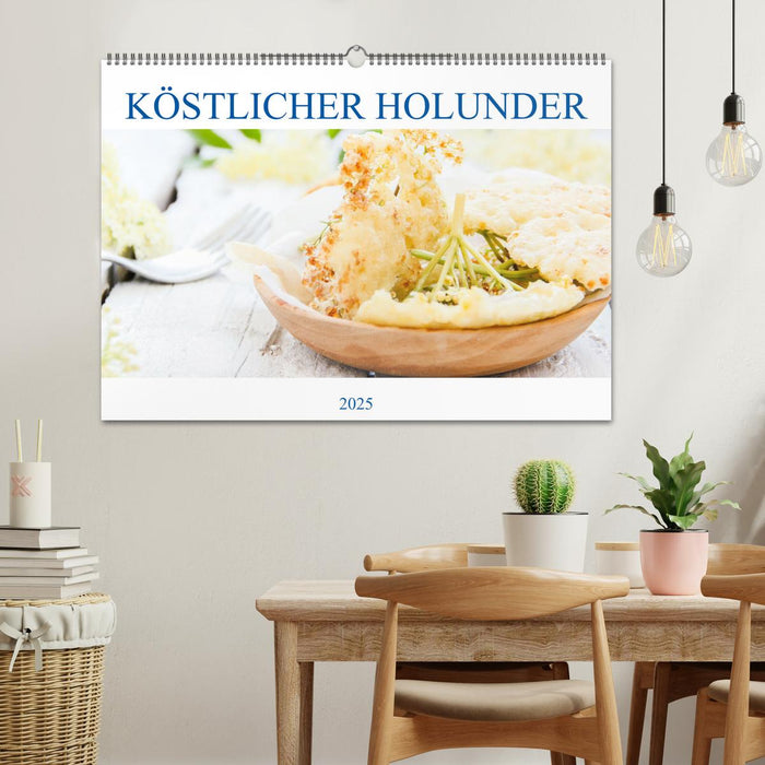 Köstlicher Holunder (CALVENDO Wandkalender 2025)