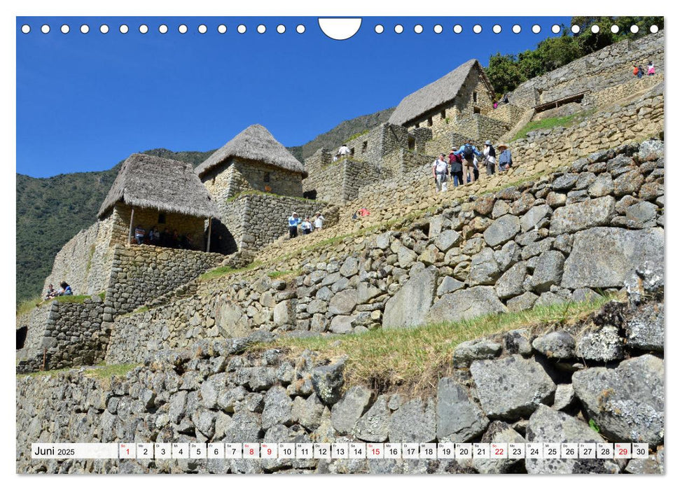 MACHU PICCHU, Perus berühmte Inkastadt (CALVENDO Wandkalender 2025)