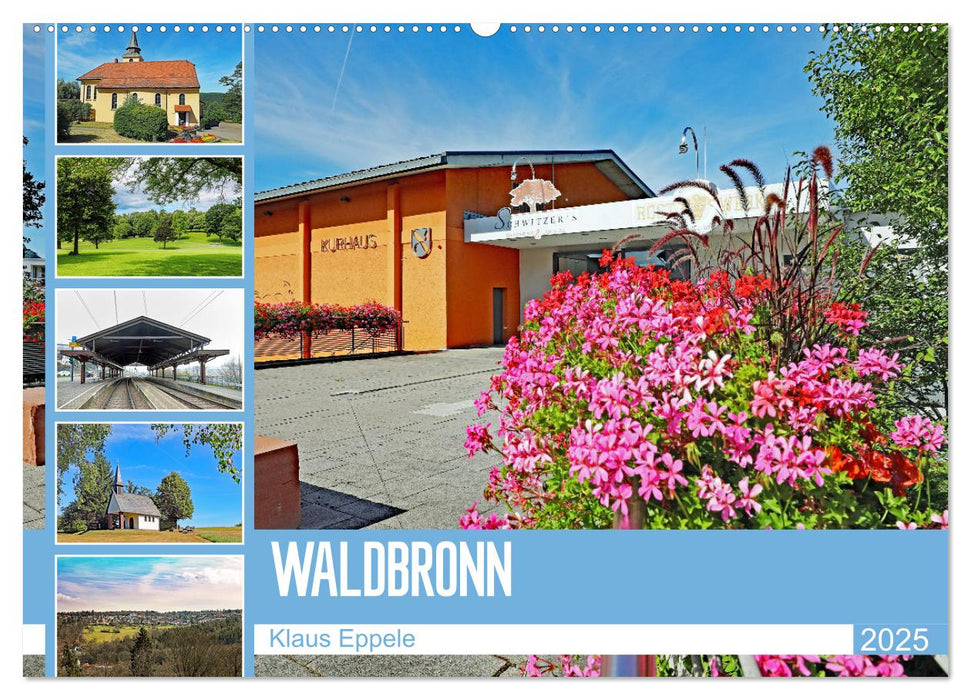 Waldbronn (CALVENDO Wandkalender 2025)