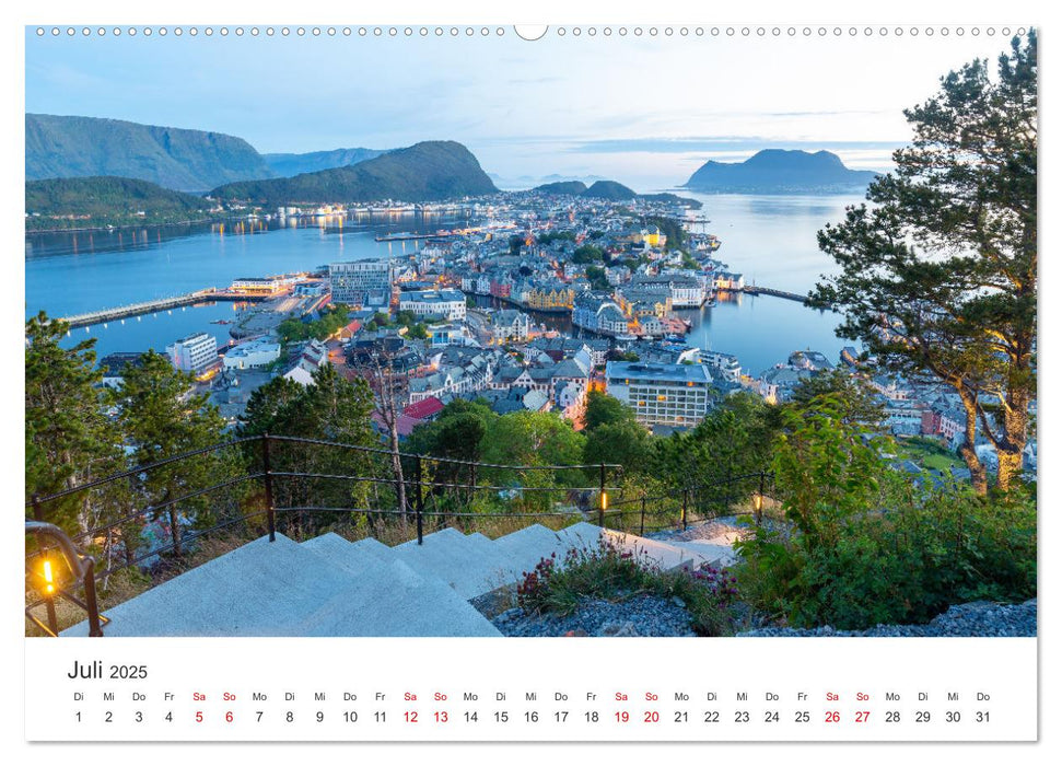 Norwegen in Bildern (CALVENDO Premium Wandkalender 2025)