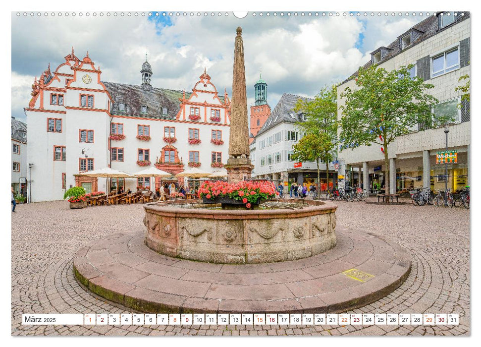 Hessen Impressionen (CALVENDO Premium Wandkalender 2025)