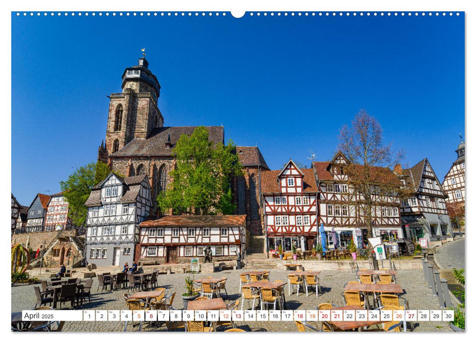 Hessen Impressionen (CALVENDO Premium Wandkalender 2025)