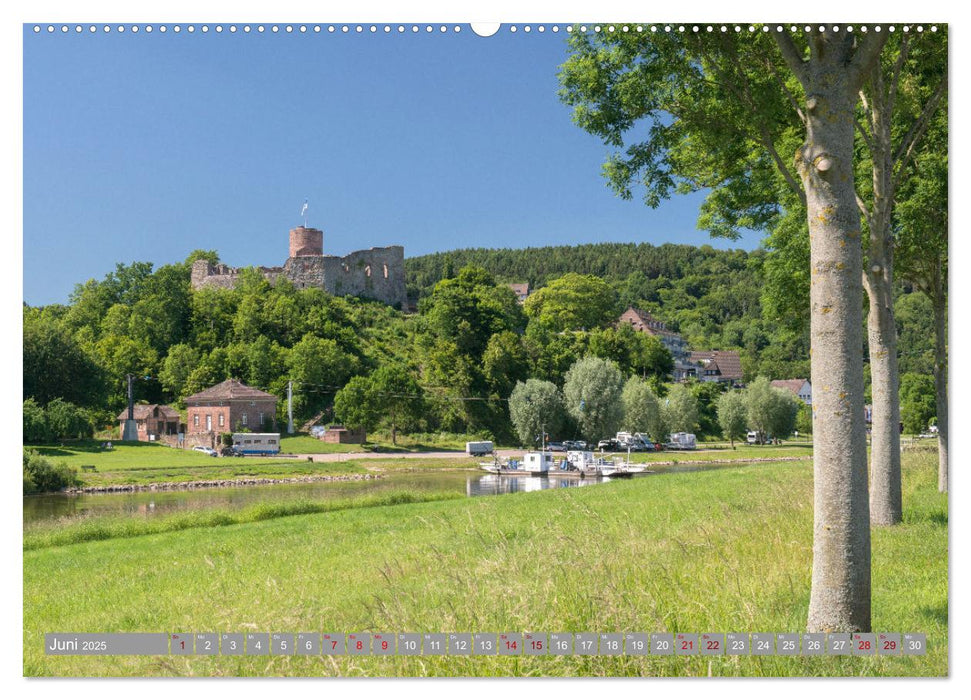 WESERBERGLAND - Land der stillen Schönheit (CALVENDO Premium Wandkalender 2025)