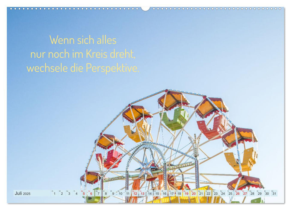 Motivation und Power (CALVENDO Premium Wandkalender 2025)